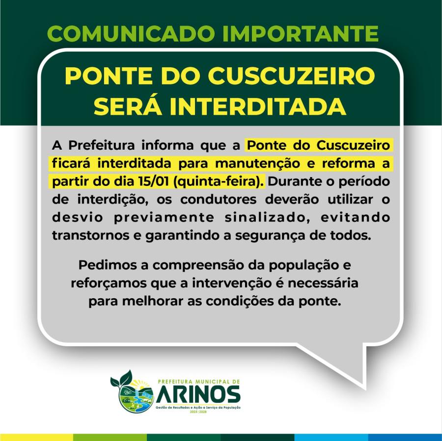 Comunicado Importante